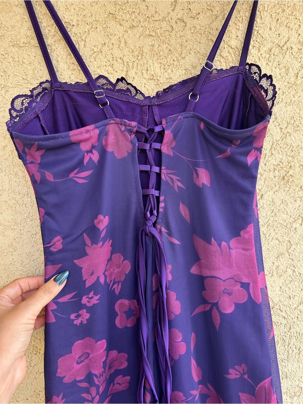 Commense Lottie Floral Print Cocktail Evening Maxi Bodycon Dress Size Med - Picture 11 of 13
